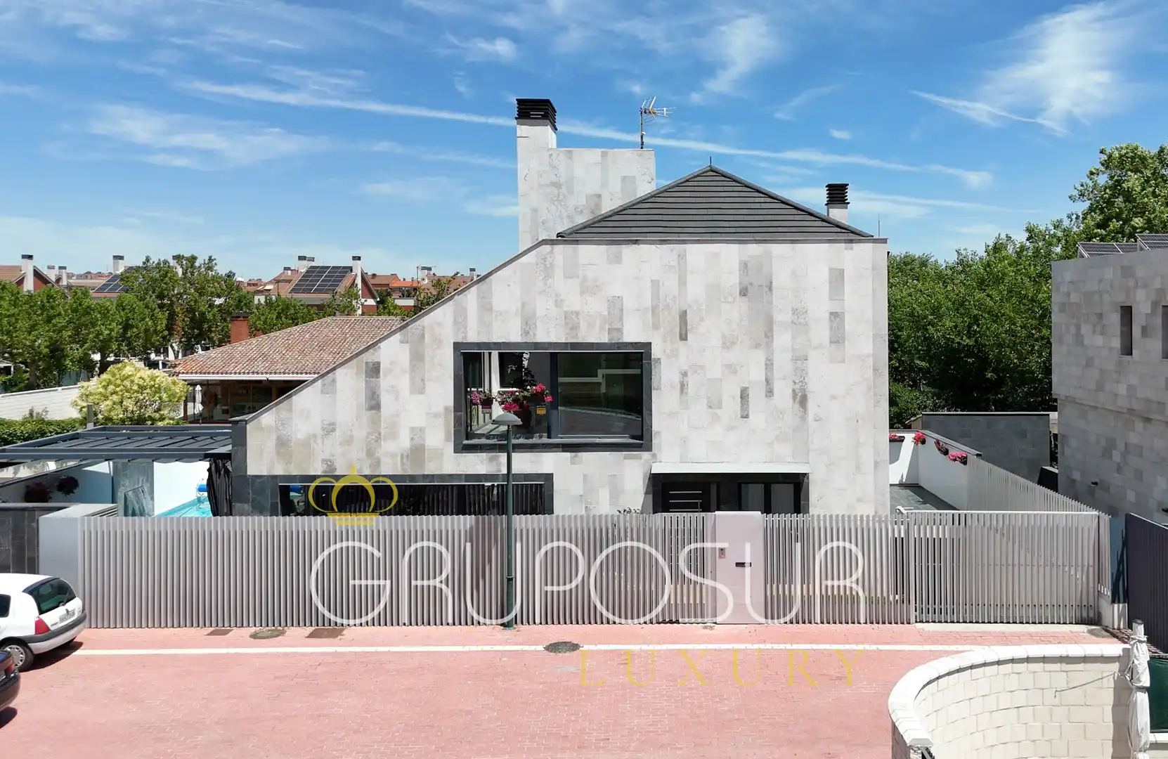 Vista exterior de Casa o chalet en venta en Valladolid con Aire acondicionado, Calefacción y Jardín privado