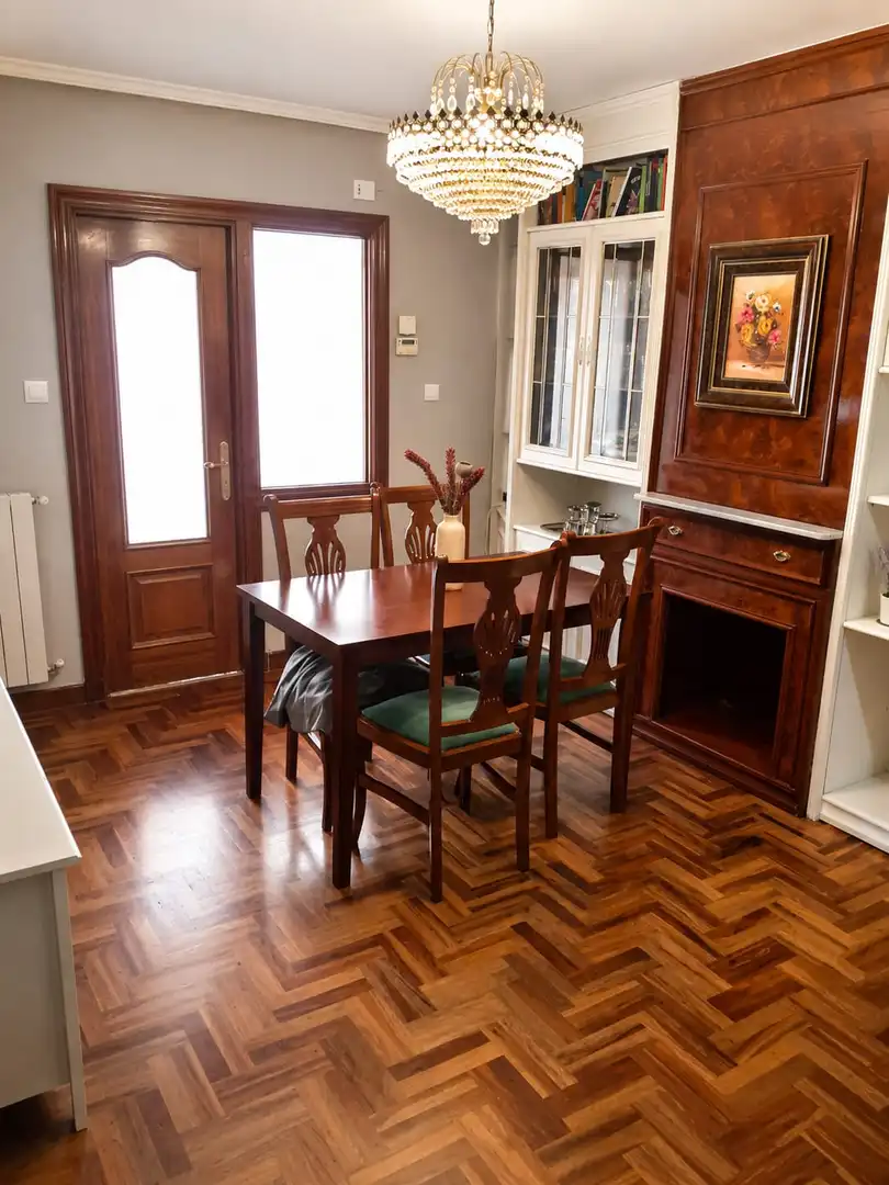 Dining room of Flat for sale in Bilbao   with Heating and Balcony