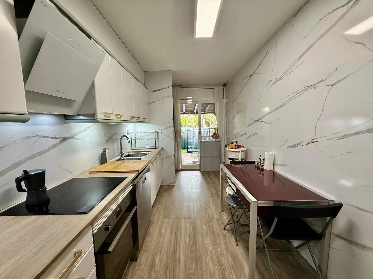 Cocina de Casa adosada en venta en Igualada con Aire acondicionado, Calefacción y Terraza
