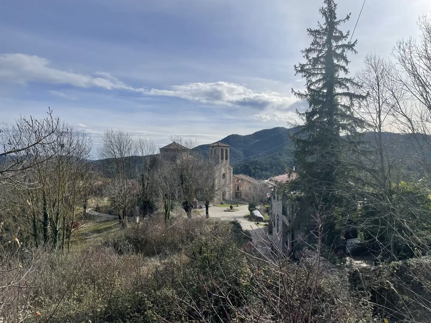 Vista exterior de Residencial en venda en Sant Jaume de Frontanyà