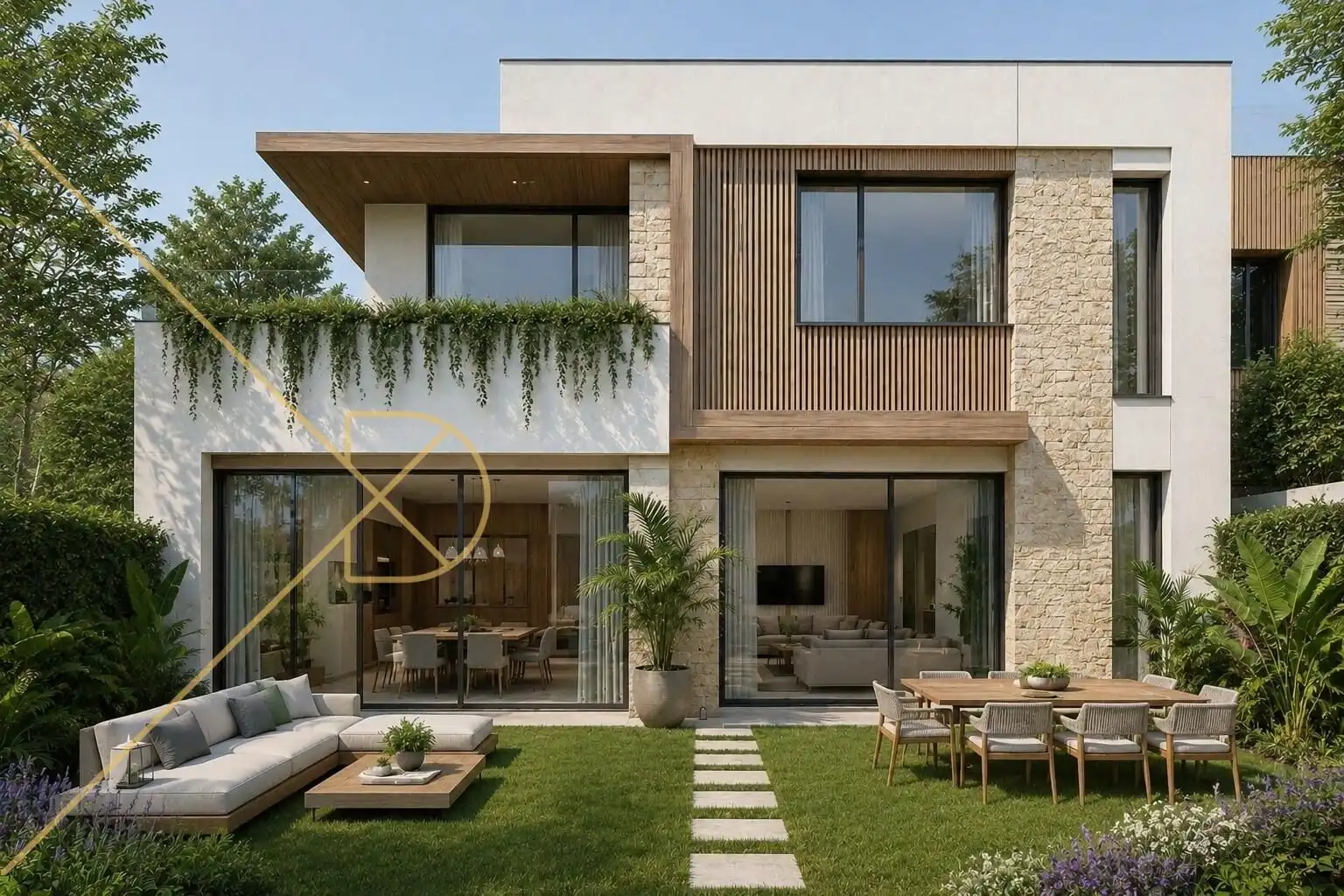 Vista exterior de Casa o chalet en venta en Esplugues de Llobregat con Aire acondicionado, Calefacción y Jardín privado