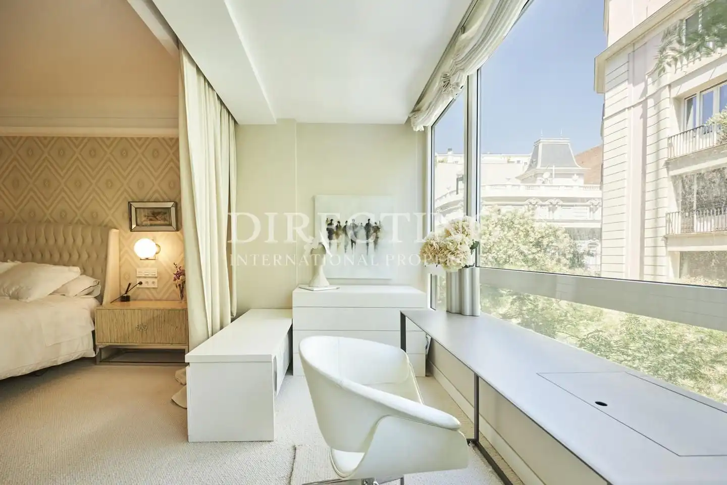 Schlafzimmer von Wohnung zum Verkauf in Madrid mit Klimaanlage und Heizung