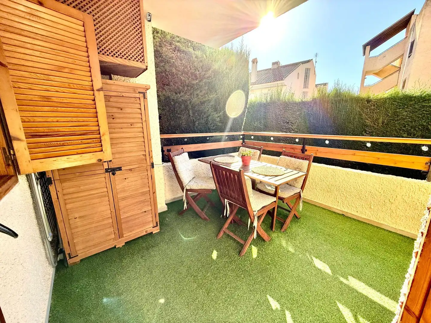 Terrasse von Wohnung zur Miete in San Javier mit Klimaanlage, Heizung und Terrasse