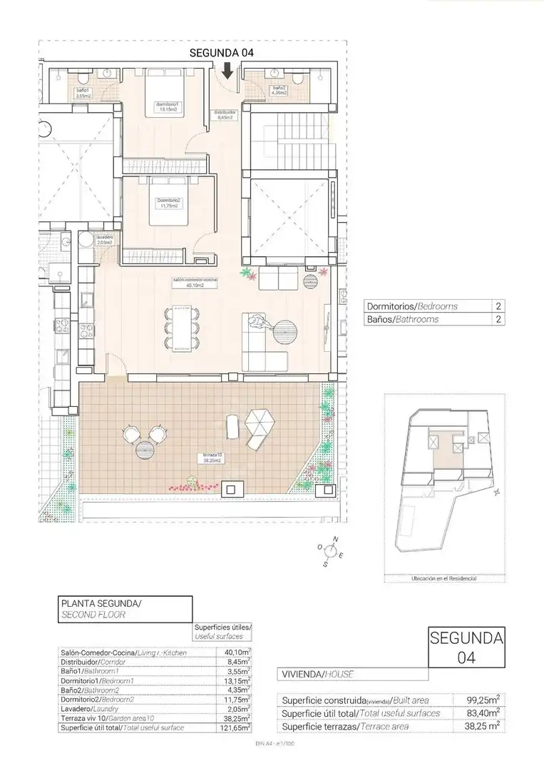Apartment with terrace for sale in Hondón de las Nieves / El Fondó de les Neus, imagen 32