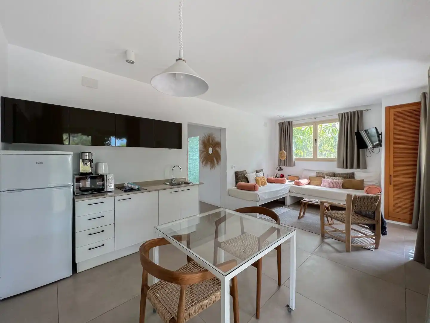 Sala d'estar de Casa o xalet en venda en Jávea / Xàbia amb Aire condicionat, Calefacció i Jardí privat