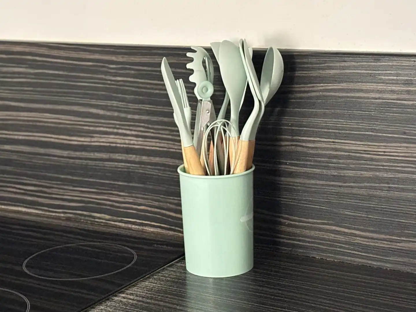 Cocina de Piso de alquiler en Zaragoza con Aire acondicionado, Calefacción y Amueblado