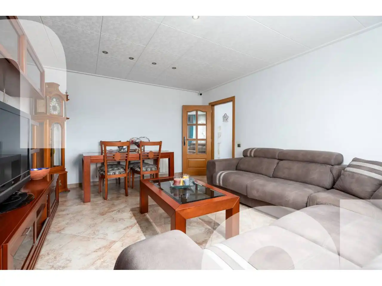 Living room of Country homes for sale in Les Franqueses del Vallès  with Air Conditioner, Heating and Private garden