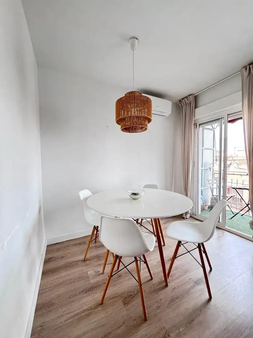 Dining room of Flat for rent in Murcia  with Air Conditioner, Heating and Furnished