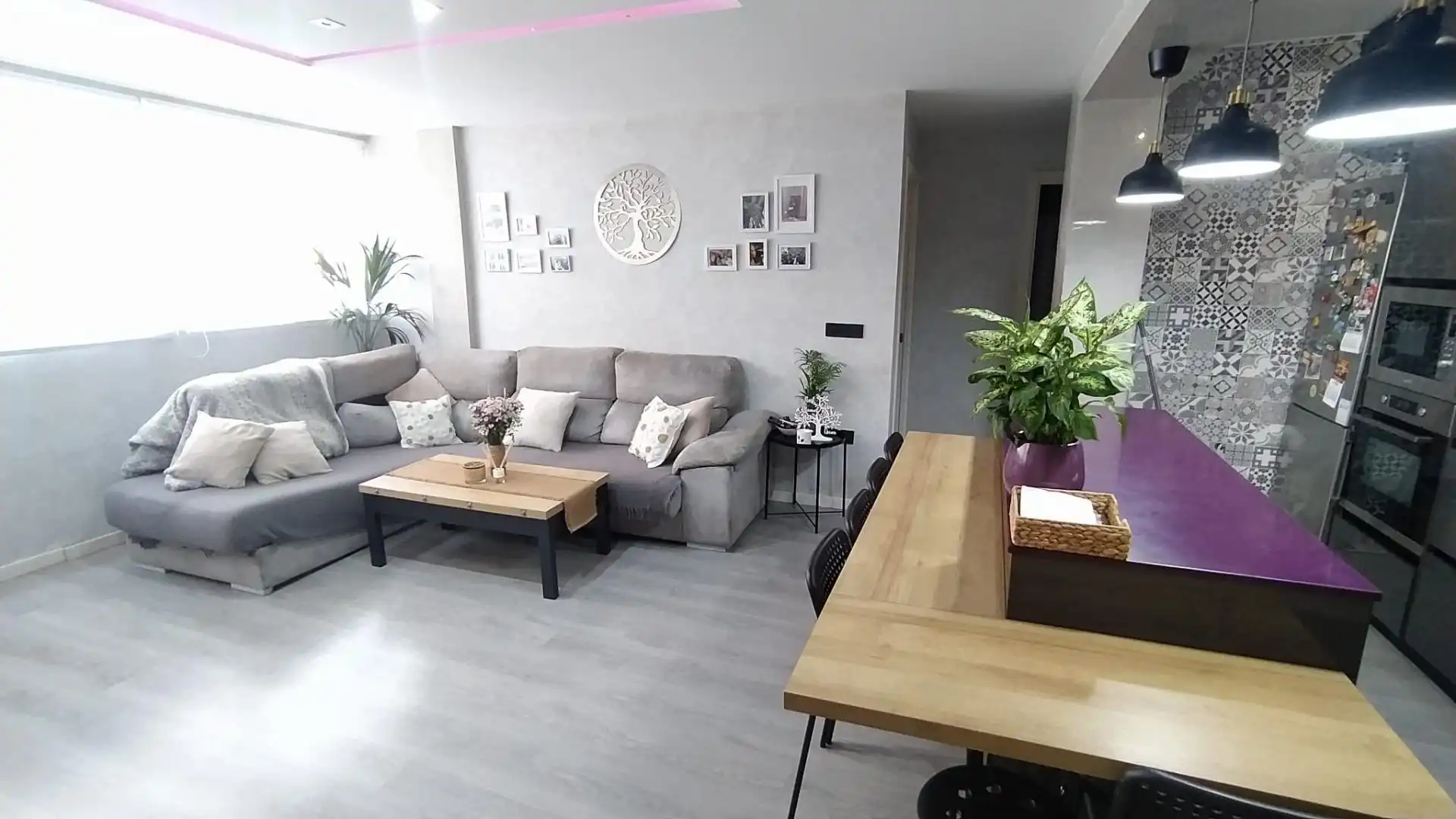 Sala de estar de Piso en venta en Málaga Capital con Aire acondicionado y Terraza