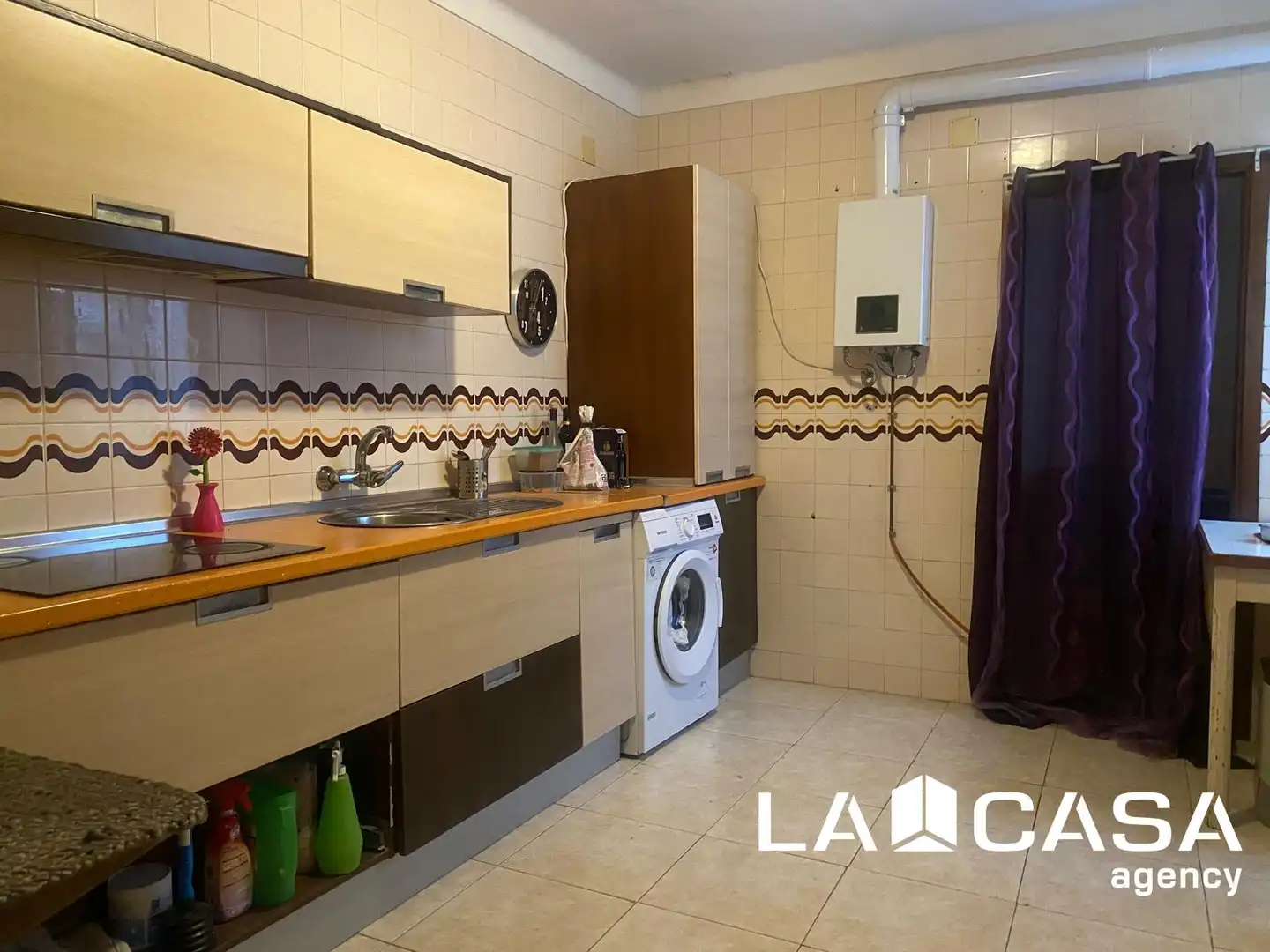 Küche von Wohnung zum Verkauf in Dos Hermanas mit Klimaanlage und Terrasse