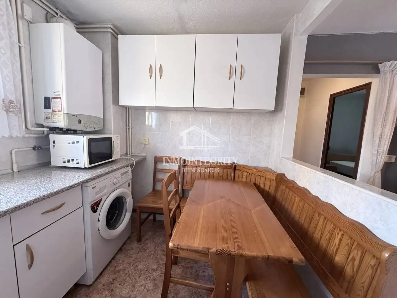 Cocina de Piso en venta en Castellón de la Plana / Castelló de la Plana con Aire acondicionado, Calefacción y Amueblado