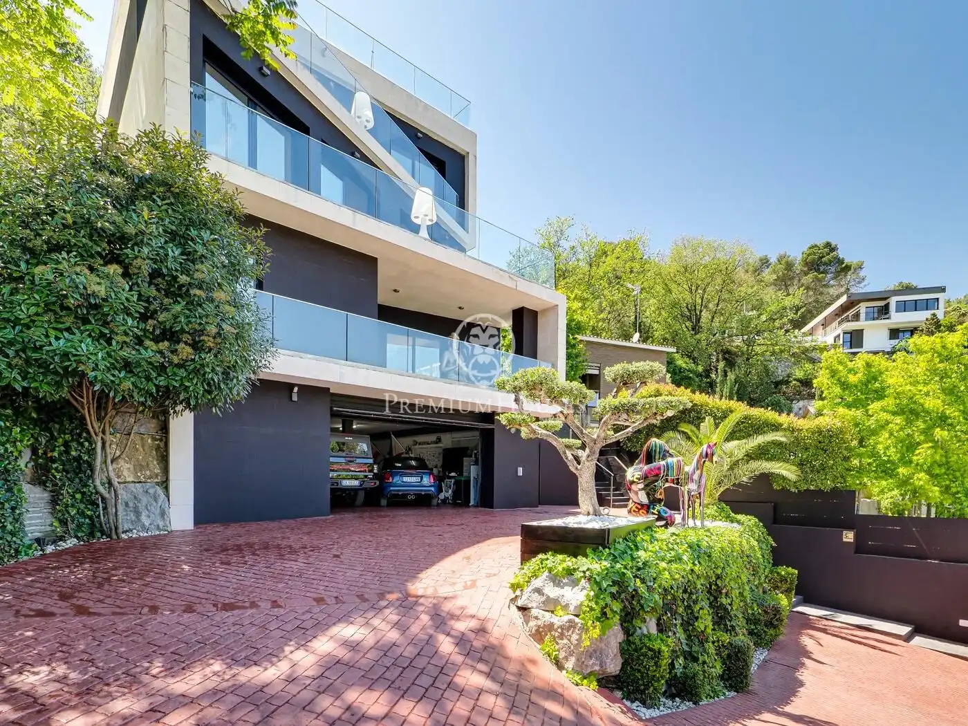 Vista exterior de Casa o chalet en venta en Barcelona con Aire acondicionado, Jardín privado y Terraza