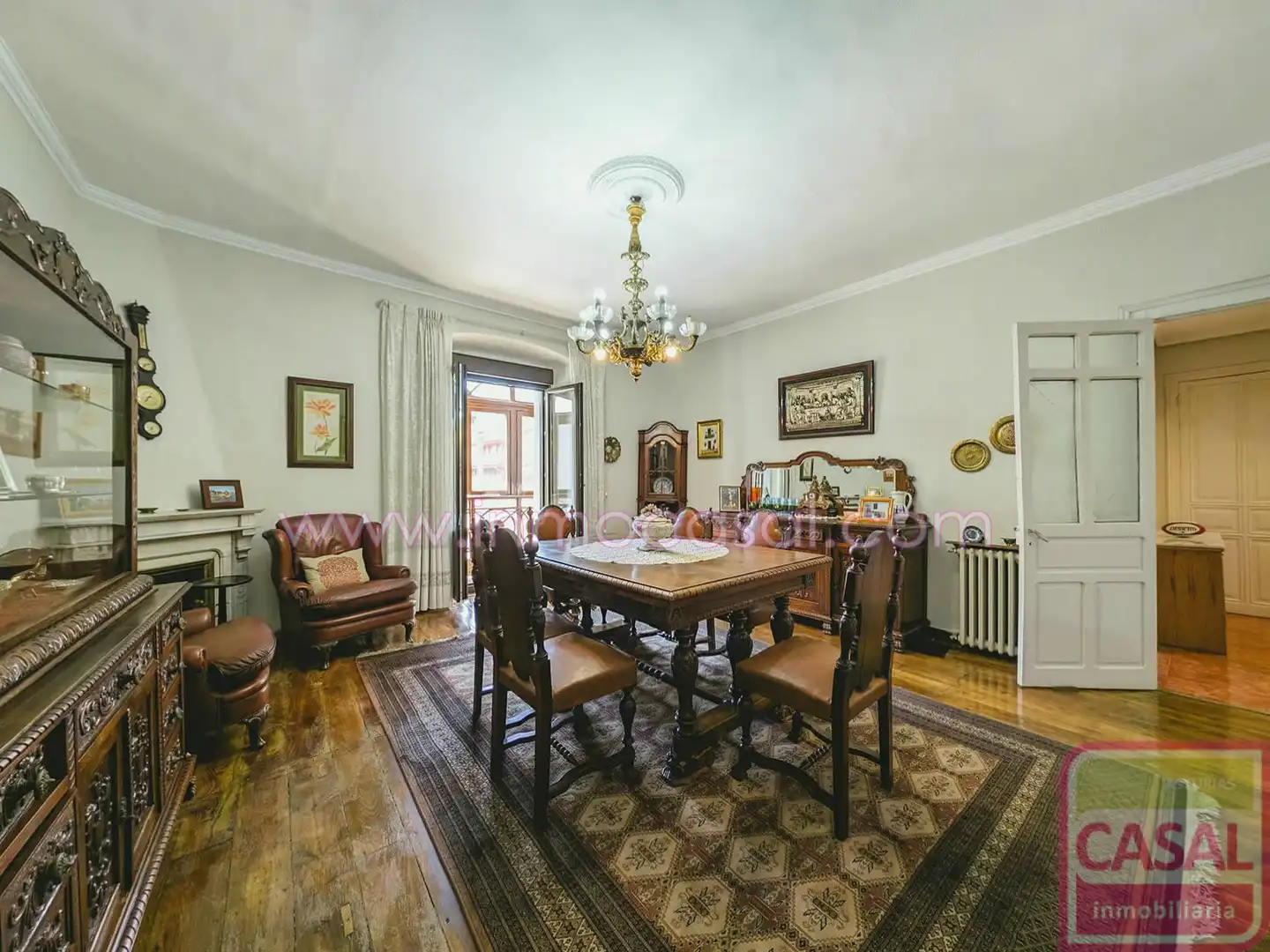 Dining room of Flat for sale in Mieres (Asturias)  with Heating, Terrace and Storage room