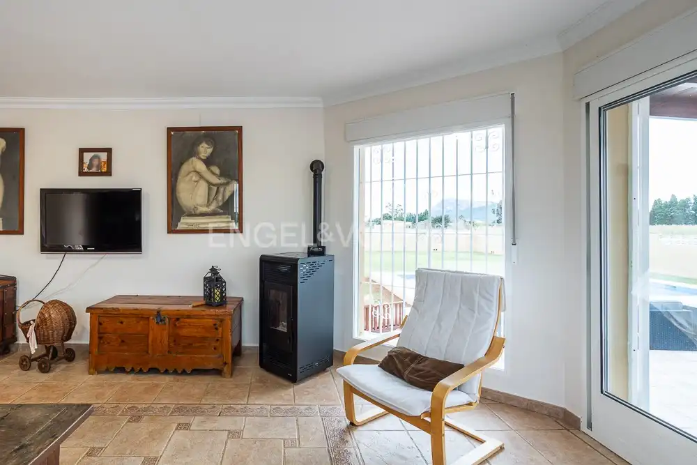 Living room of Country homes for rent in Dénia  with Air Conditioner, Heating and Private garden