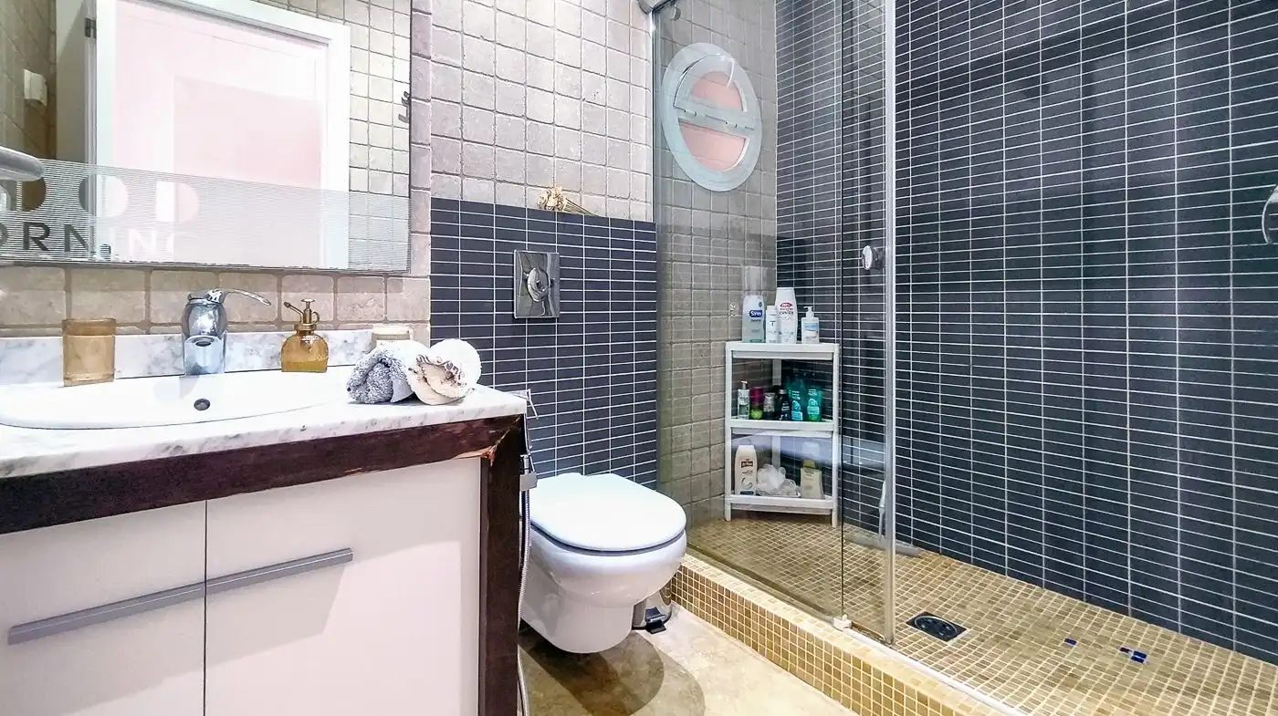 Bathroom of Apartments for sale in Pedreguer  with Air Conditioner, Heating and Private garden