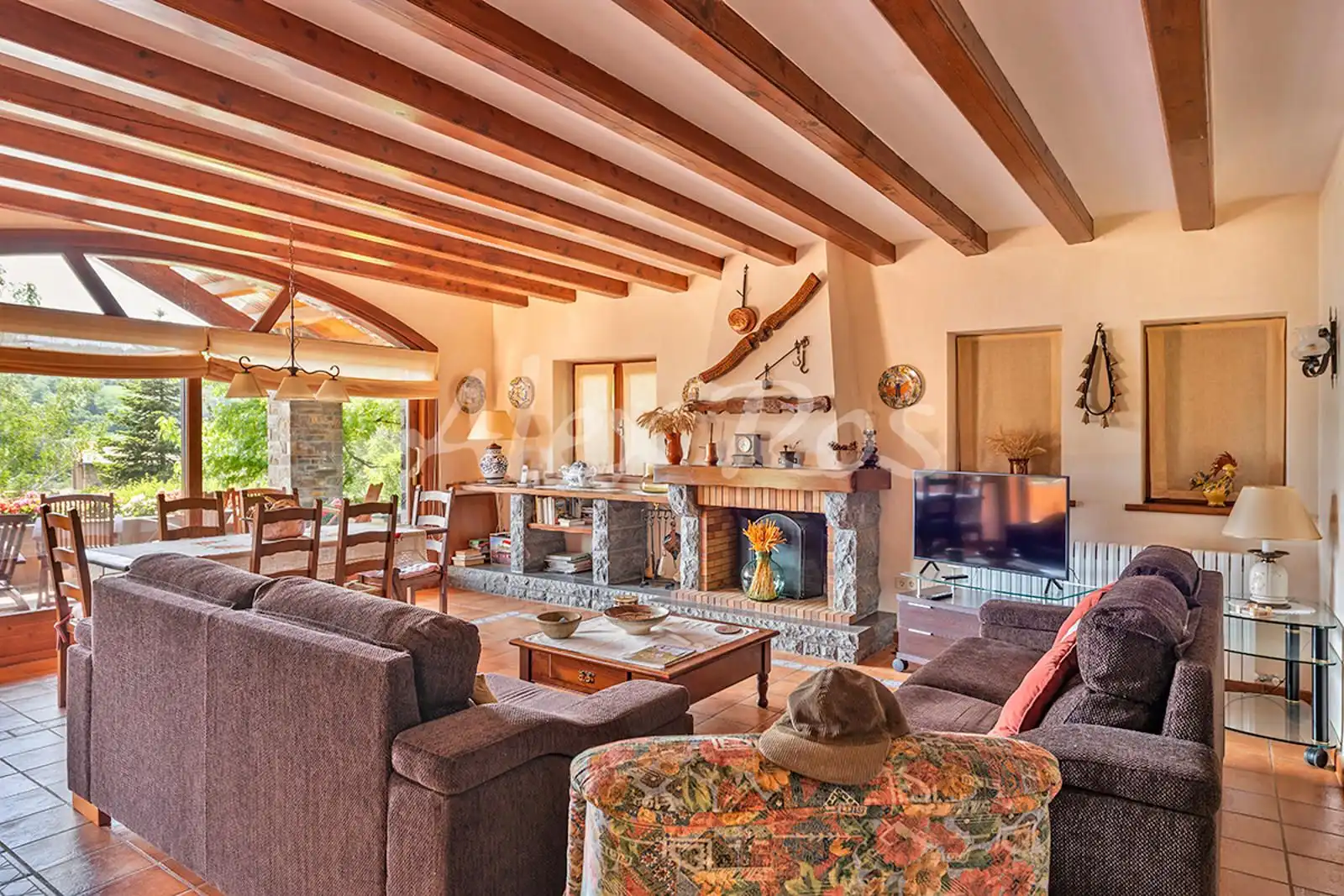 Sala de estar de Casa o chalet en venta en Prullans con Calefacción y Terraza
