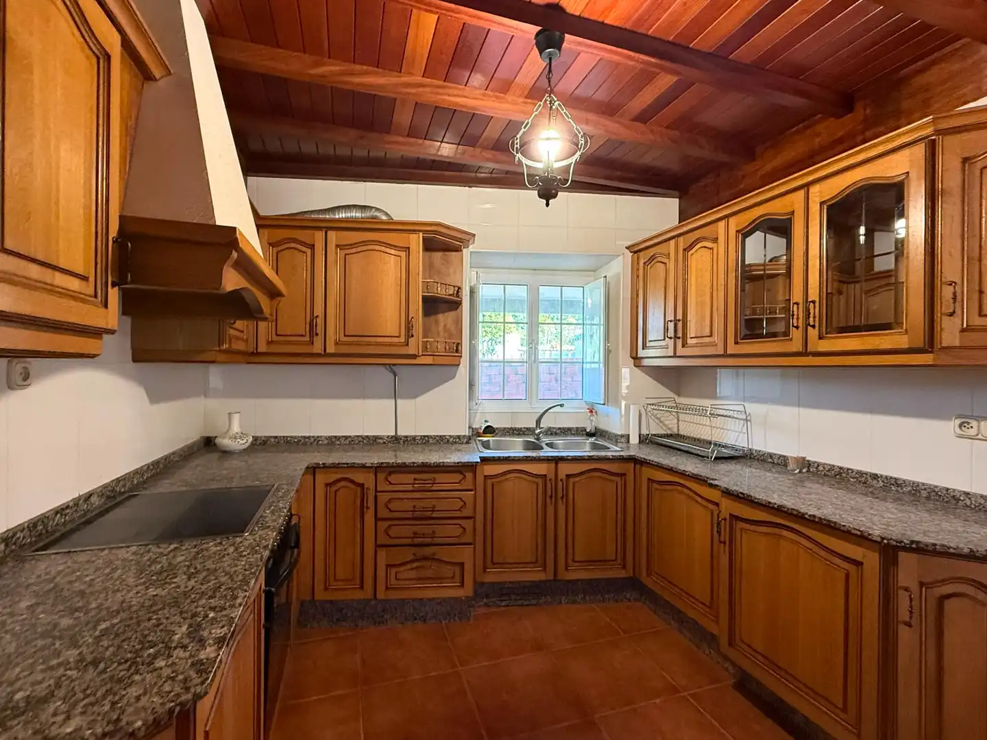 Cocina de Casa adosada en venta en Narón con Jardín privado, Terraza y Trastero