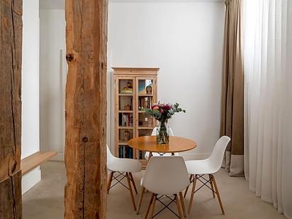 Dining room of Apartment for sale in  Madrid Capital  with Heating and Furnished