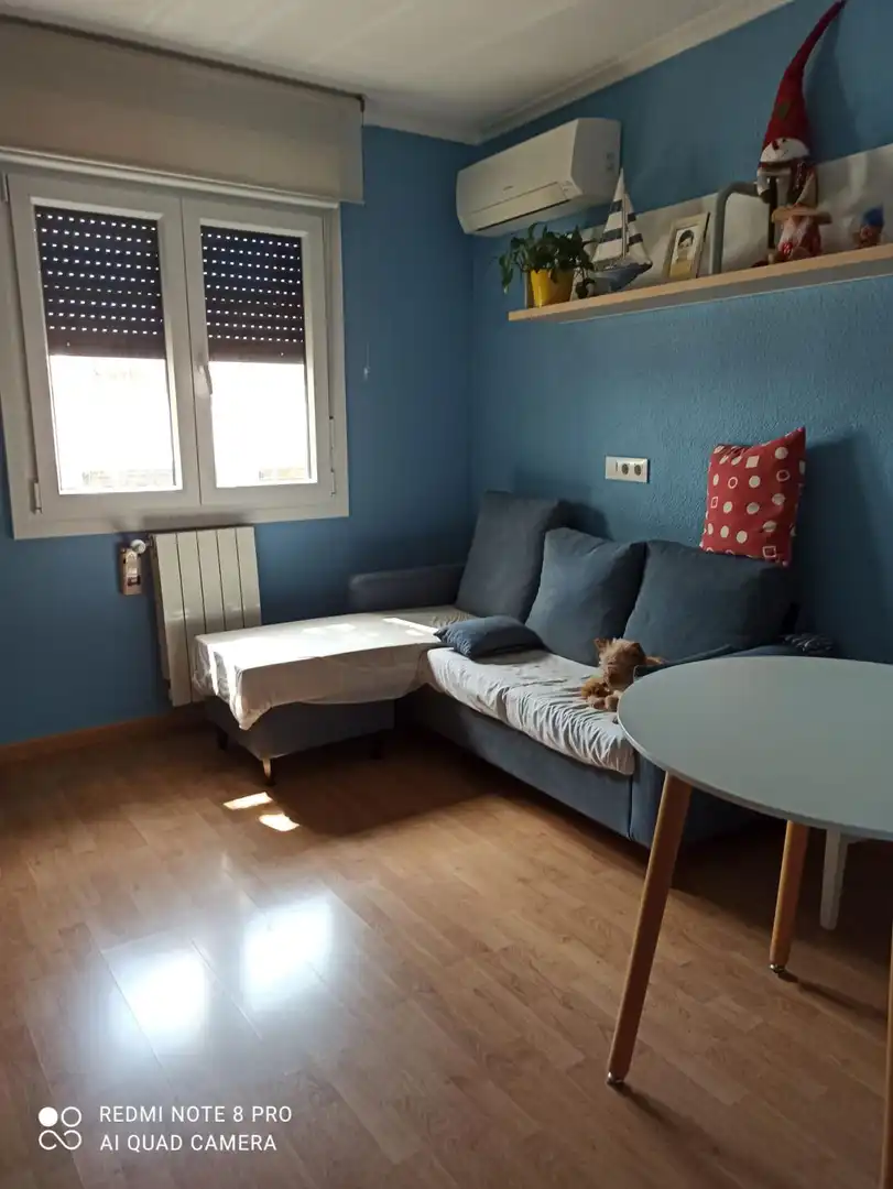 Living room of Flat for sale in Albacete  with Air Conditioner, Heating and Parquet flooring