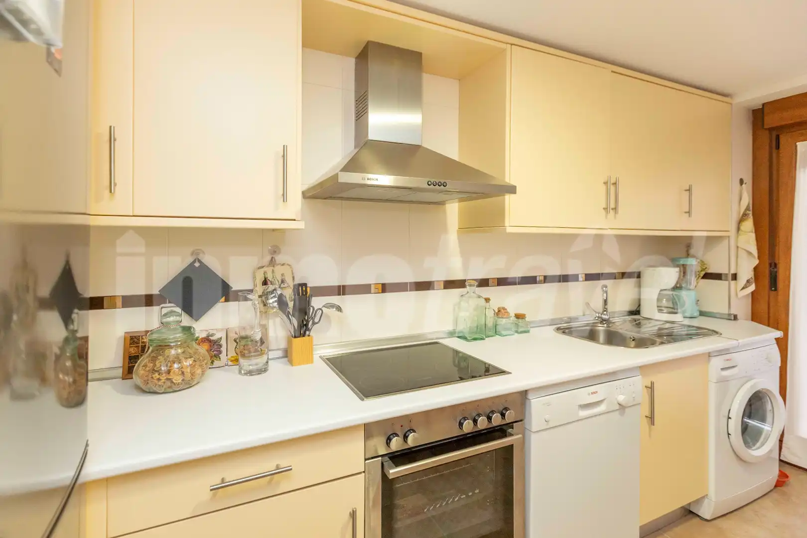 Cuina de Apartament en venda en Sanxenxo amb Aire condicionat, Parquet i Terrassa