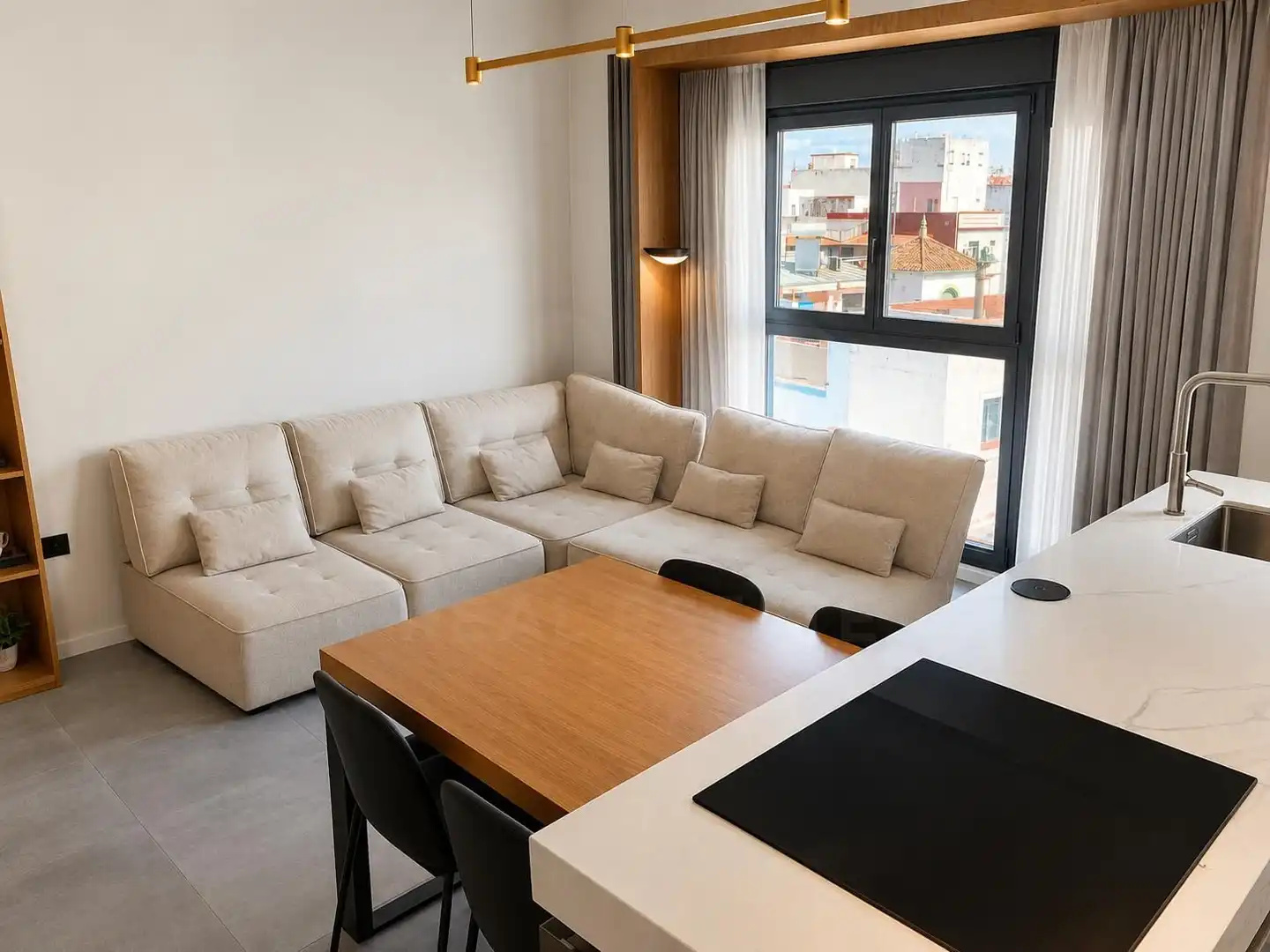 Living room of Attic for sale in Sevilla  with Air Conditioner, Heating and Terrace