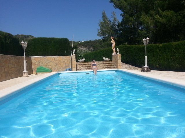 Swimming pool of House or chalet for sale in Alcoy / Alcoi  with Heating, Private garden and Terrace