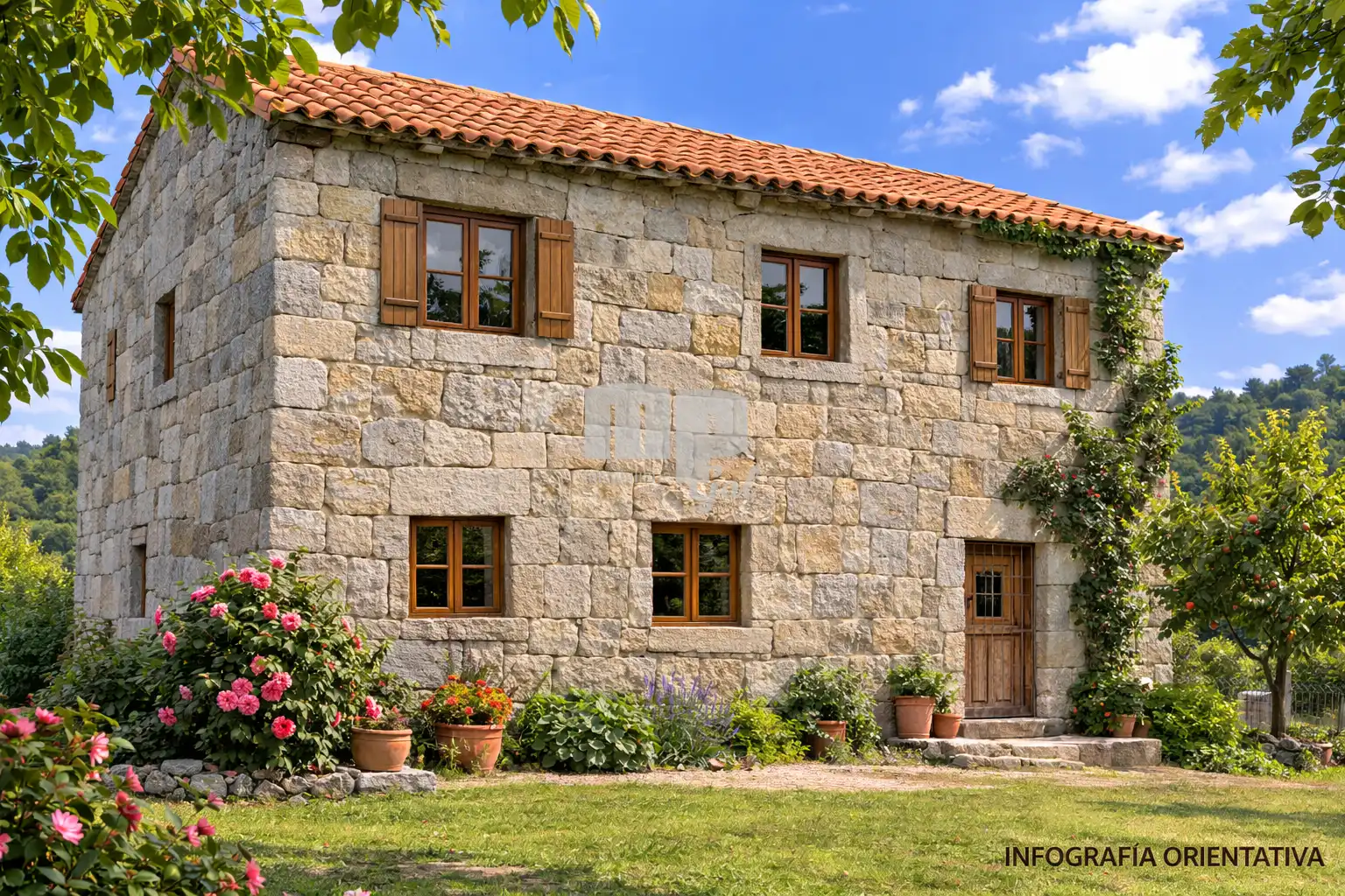 Vista exterior de Finca rústica en venda en Redondela amb Jardí privat