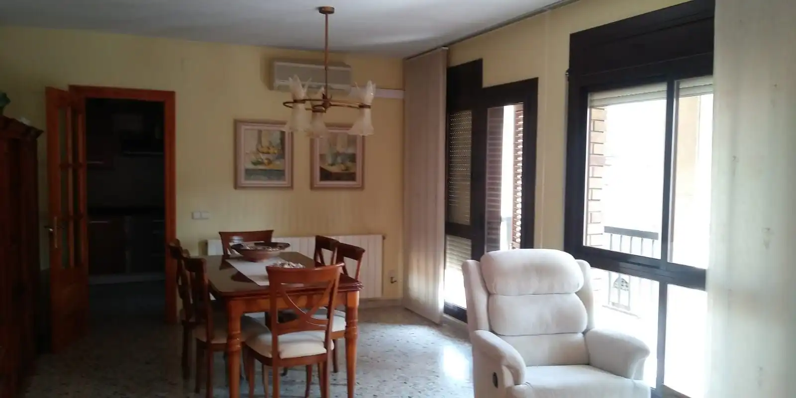 Esszimmer von Wohnung zum Verkauf in Vinaixa mit Klimaanlage und Möbliert