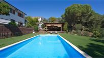 Swimming pool of House or chalet for sale in Bigues i Riells  with Heating, Private garden and Parquet flooring