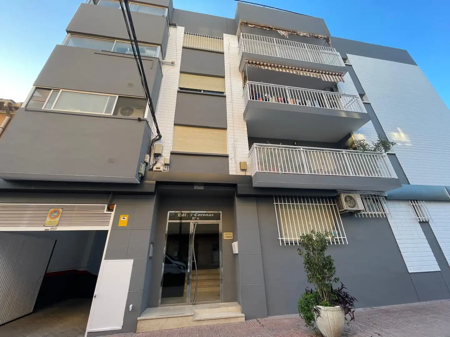 Vista exterior de Piso en venta en Alcantarilla