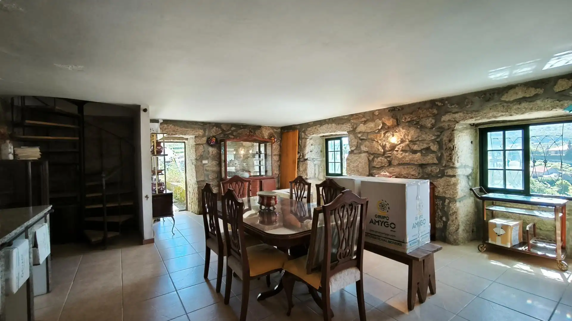 Comedor de Casa o chalet en venta en A Lama   con Calefacción, Trastero y Balcón