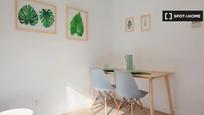 Dining room of Flat to rent in  Madrid Capital  with Air Conditioner, Heating and Furnished