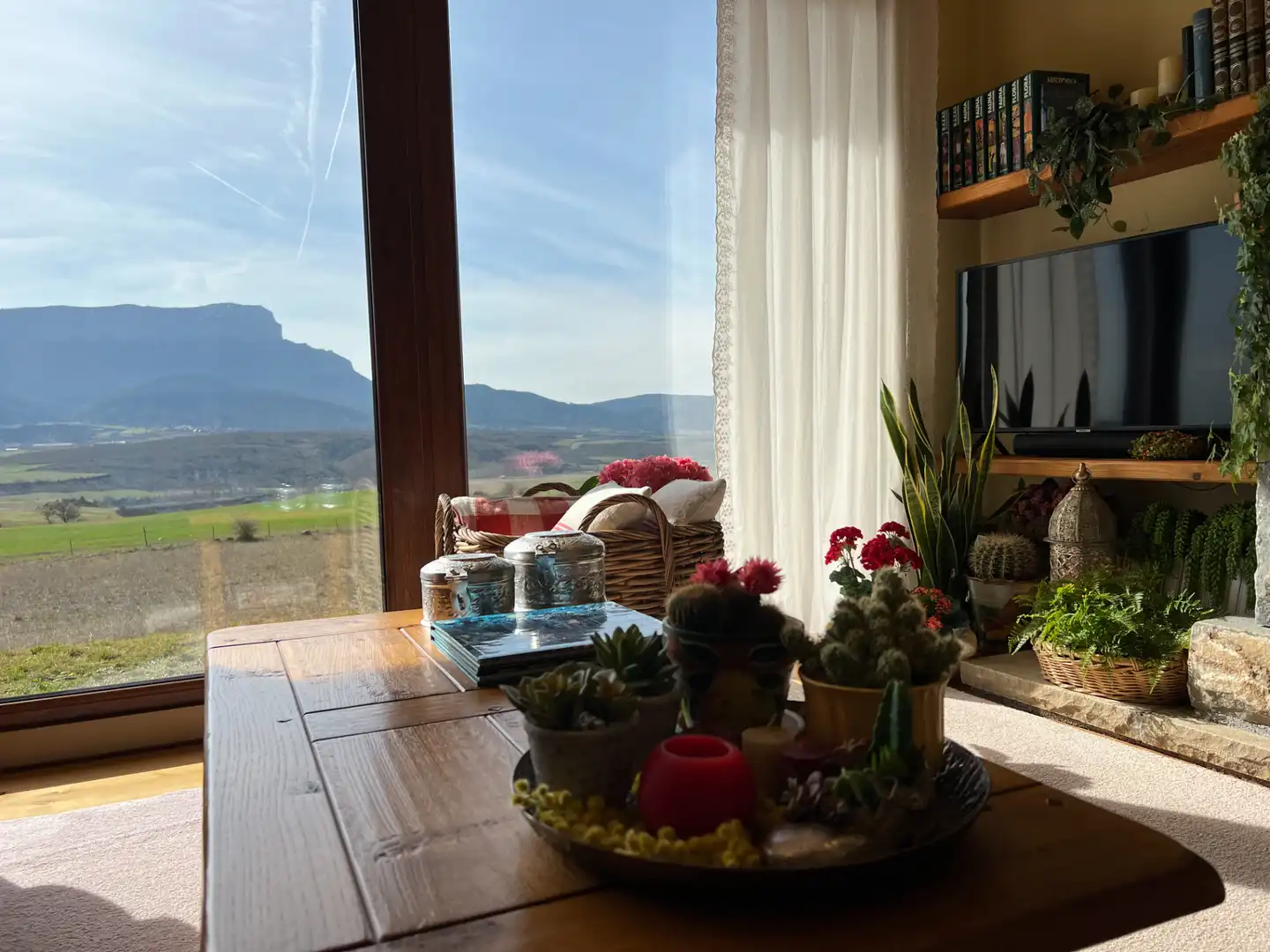 Sala de estar de Casa o chalet en venta en Jaca con Calefacción, Trastero y Balcón
