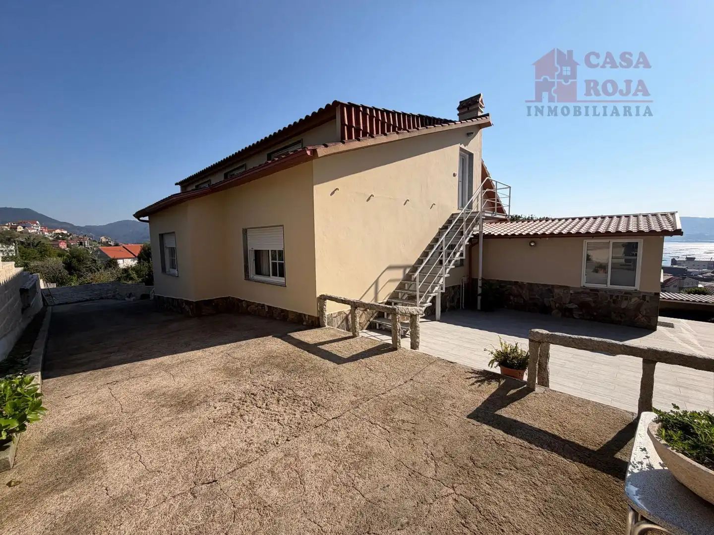 Vista exterior de Casa o chalet en venta en Moaña con Calefacción, Terraza y Trastero