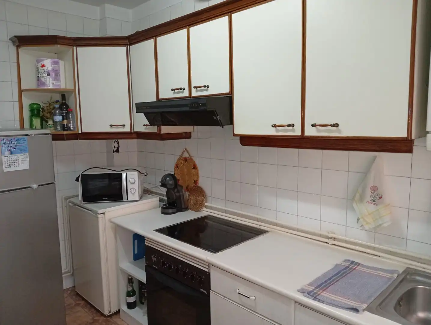 Cocina de Piso en venta en Gijón  con Calefacción, Parquet y Terraza