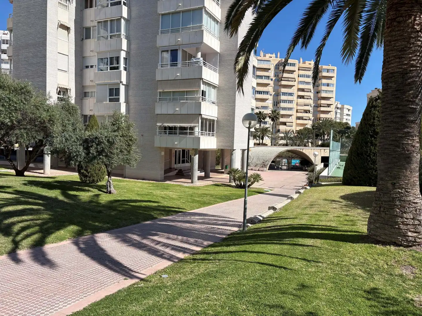 Vista exterior de Piso en venta en Alicante / Alacant con Aire acondicionado, Trastero y Piscina