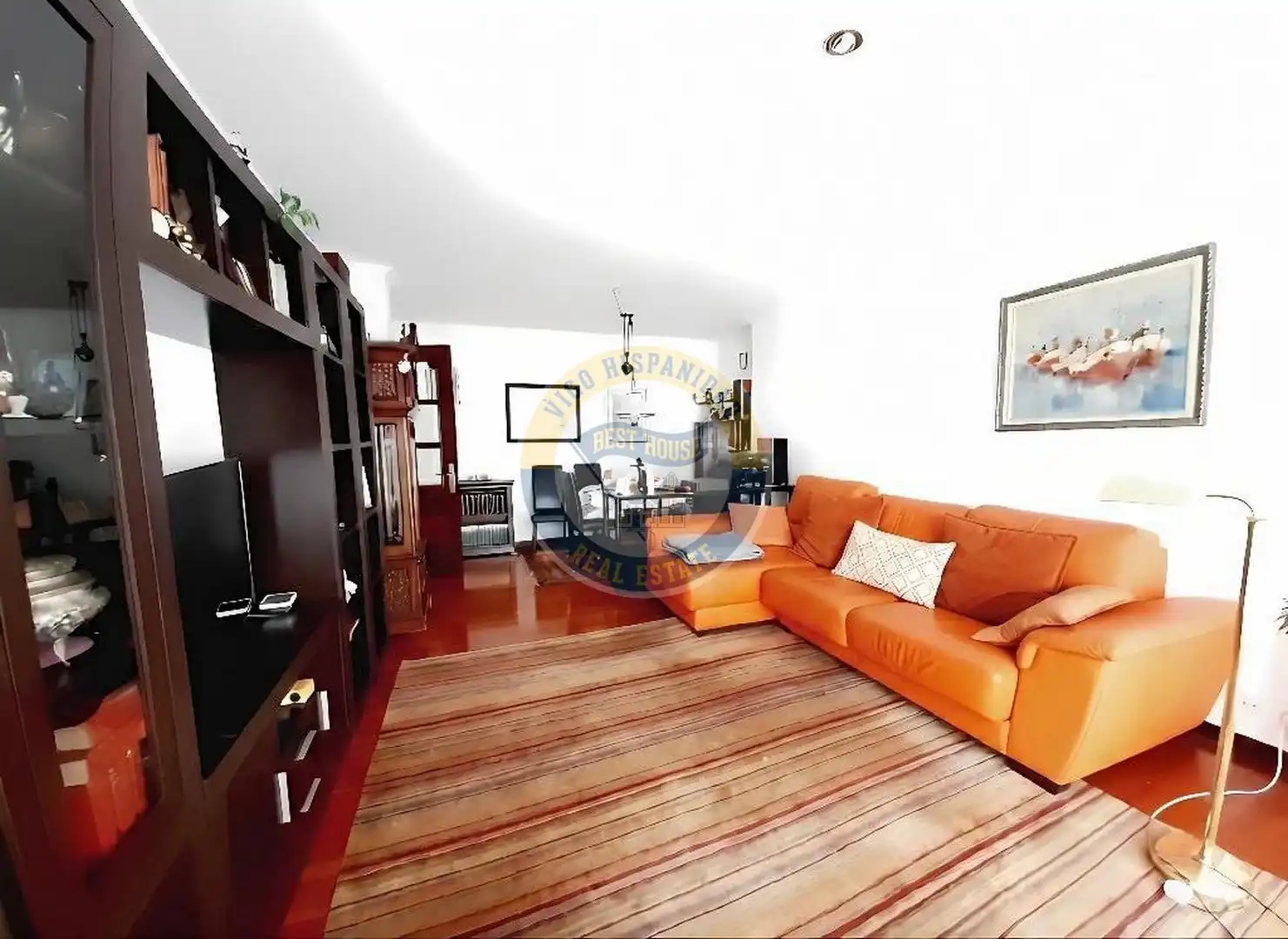 Sala de estar de Piso en venta en Vigo  con Parquet y Trastero