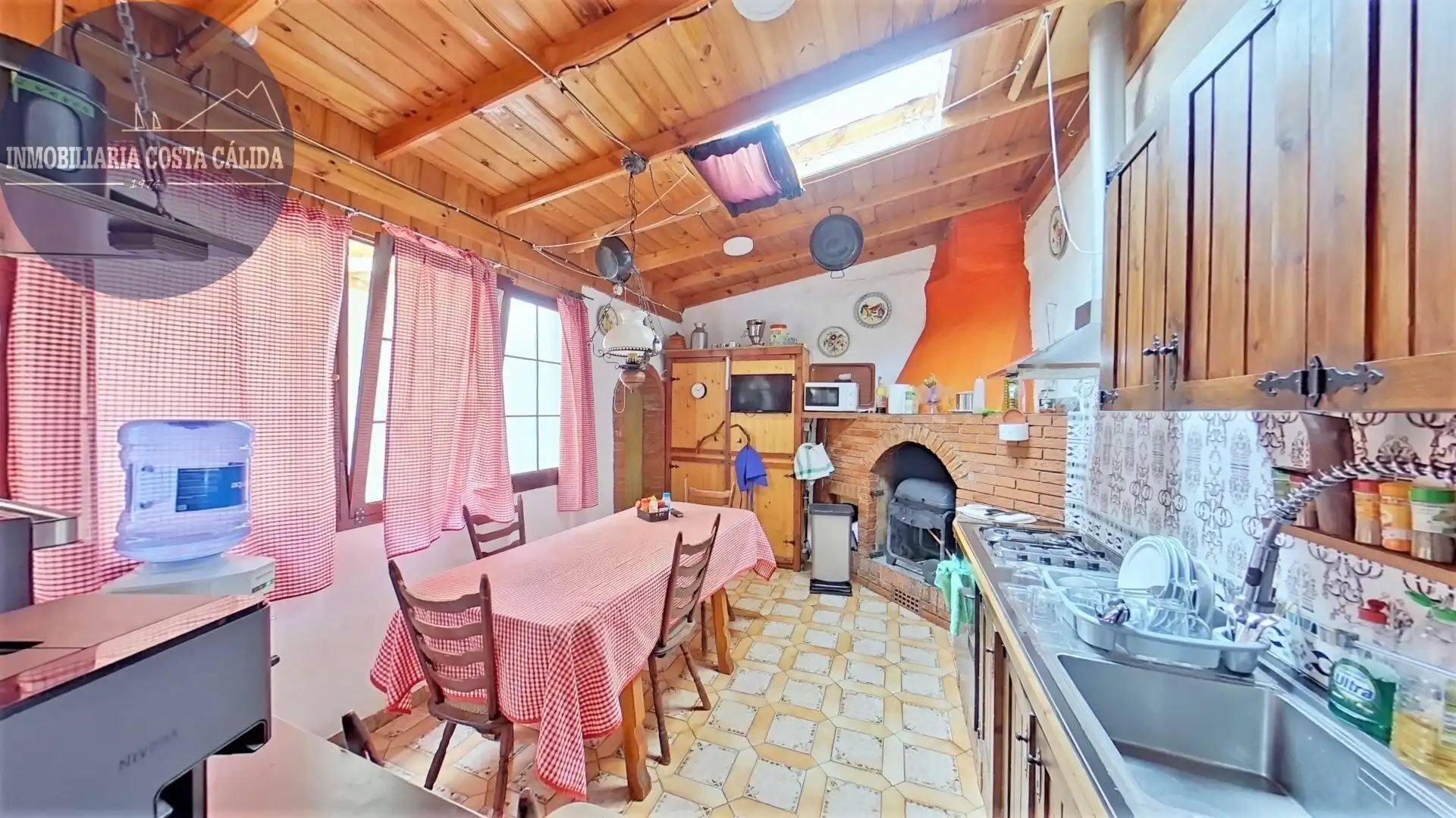 Küche von Wohnung zum Verkauf in Águilas mit Klimaanlage, Heizung und Terrasse