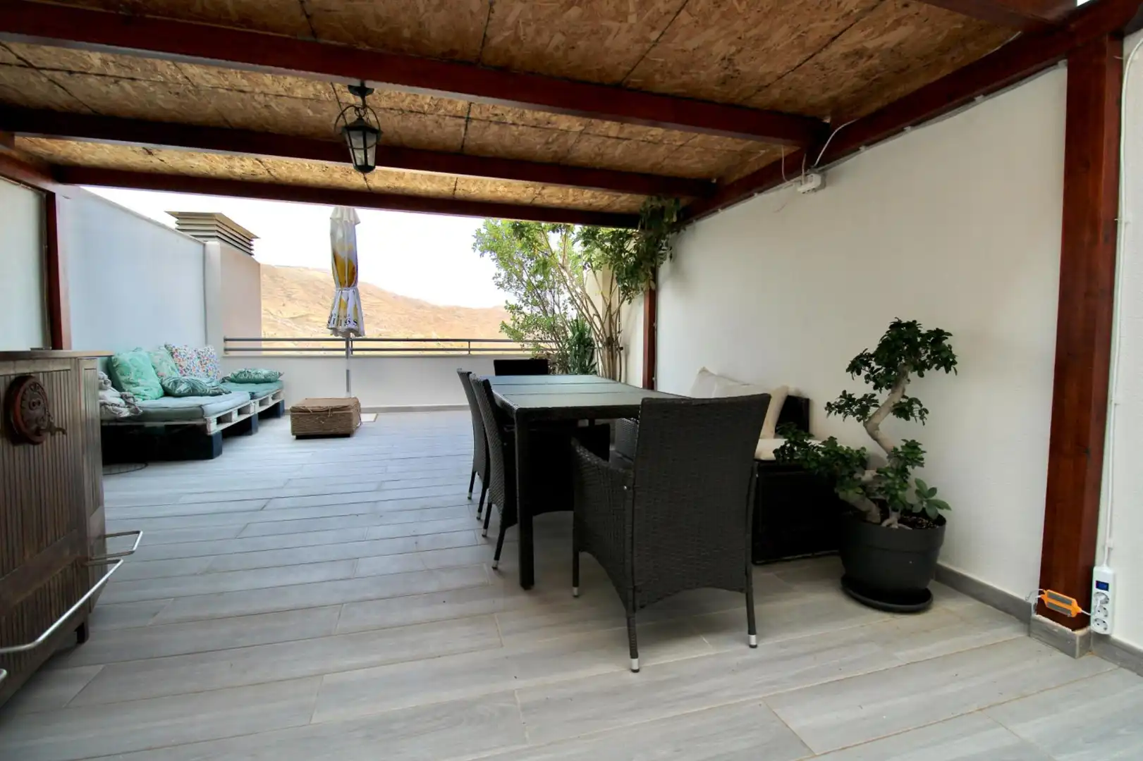 Terrace of Flat for sale in Vícar  with Air Conditioner, Private garden and Terrace