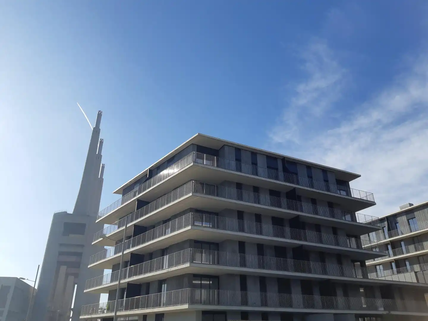 Vista exterior de Piso de alquiler en Badalona con Calefacción, Jardín privado y Terraza