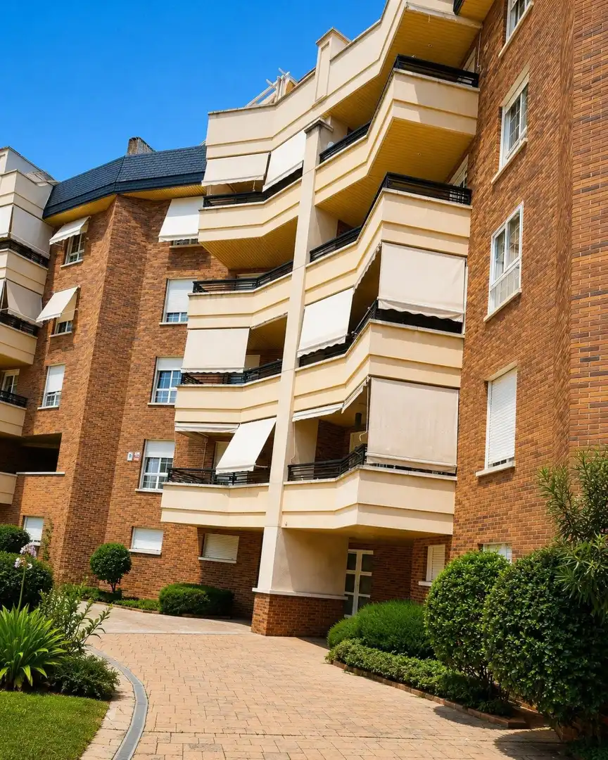 Vista exterior de Piso en venta en Majadahonda con Calefacción, Terraza y Piscina comunitaria
