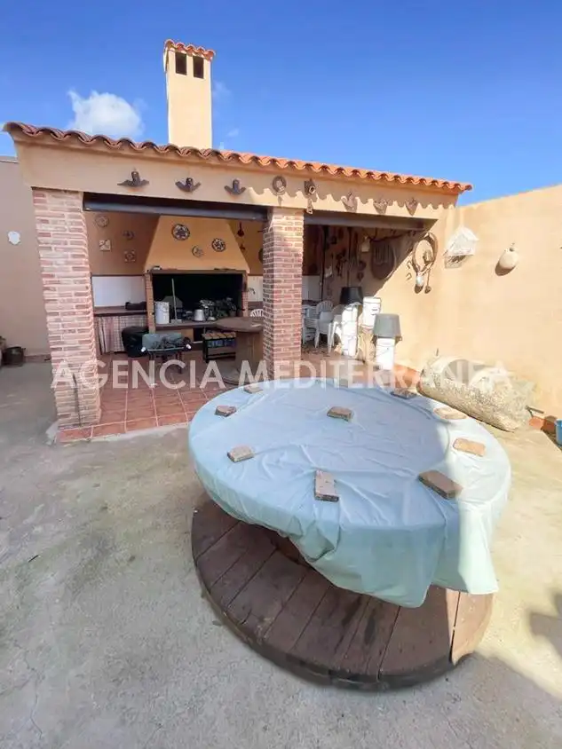 Terrassa de Finca rústica en venda en Almansa amb Calefacció, Jardí privat i Terrassa