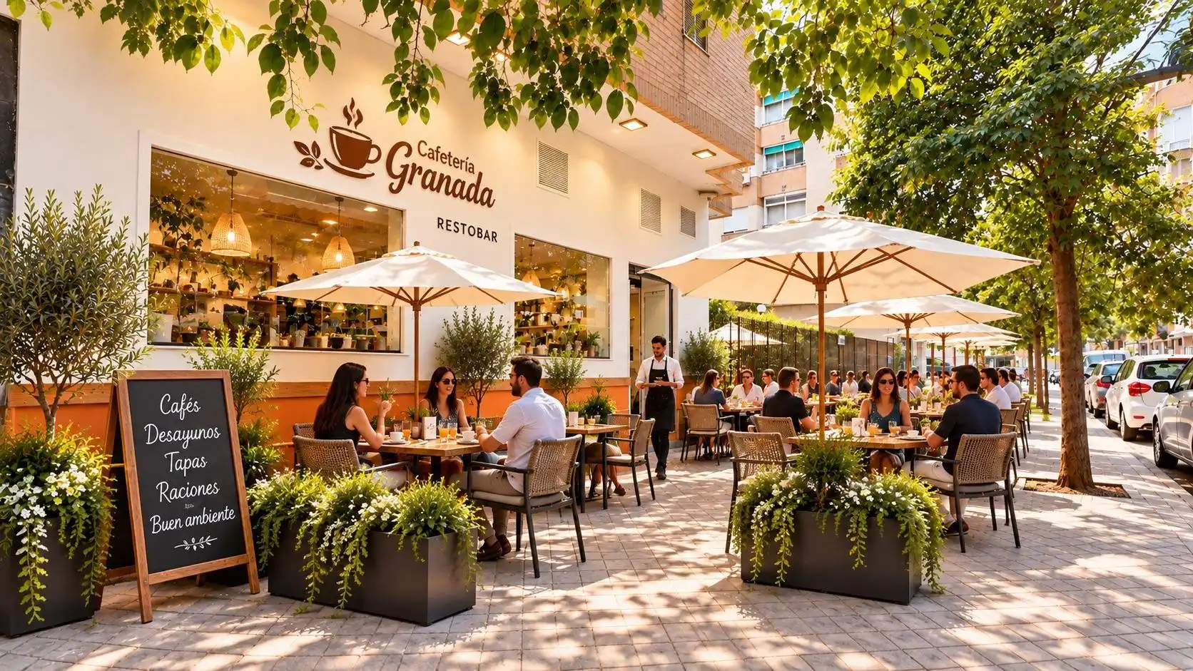 Terraza de Local en venta en Granada con Aire acondicionado y Amueblado