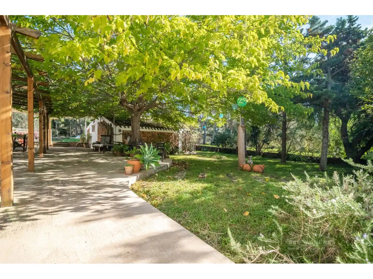 Jardí de Finca rústica en venda en Maó - Mahón amb Calefacció, Jardí privat i Terrassa