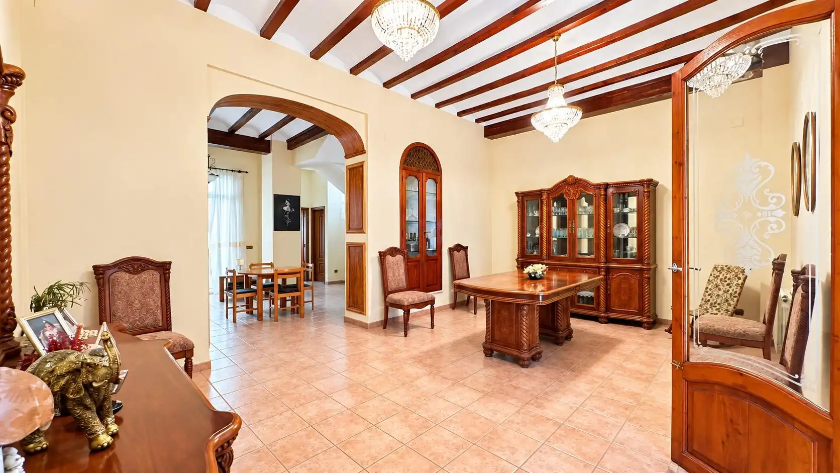 Comedor de Casa o chalet en venta en L'Alcúdia con Aire acondicionado, Terraza y Trastero
