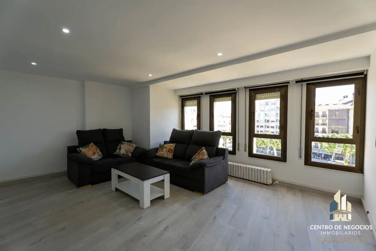 Wohnzimmer von Wohnung zum Verkauf in Calatayud mit Klimaanlage, Heizung und Parkett