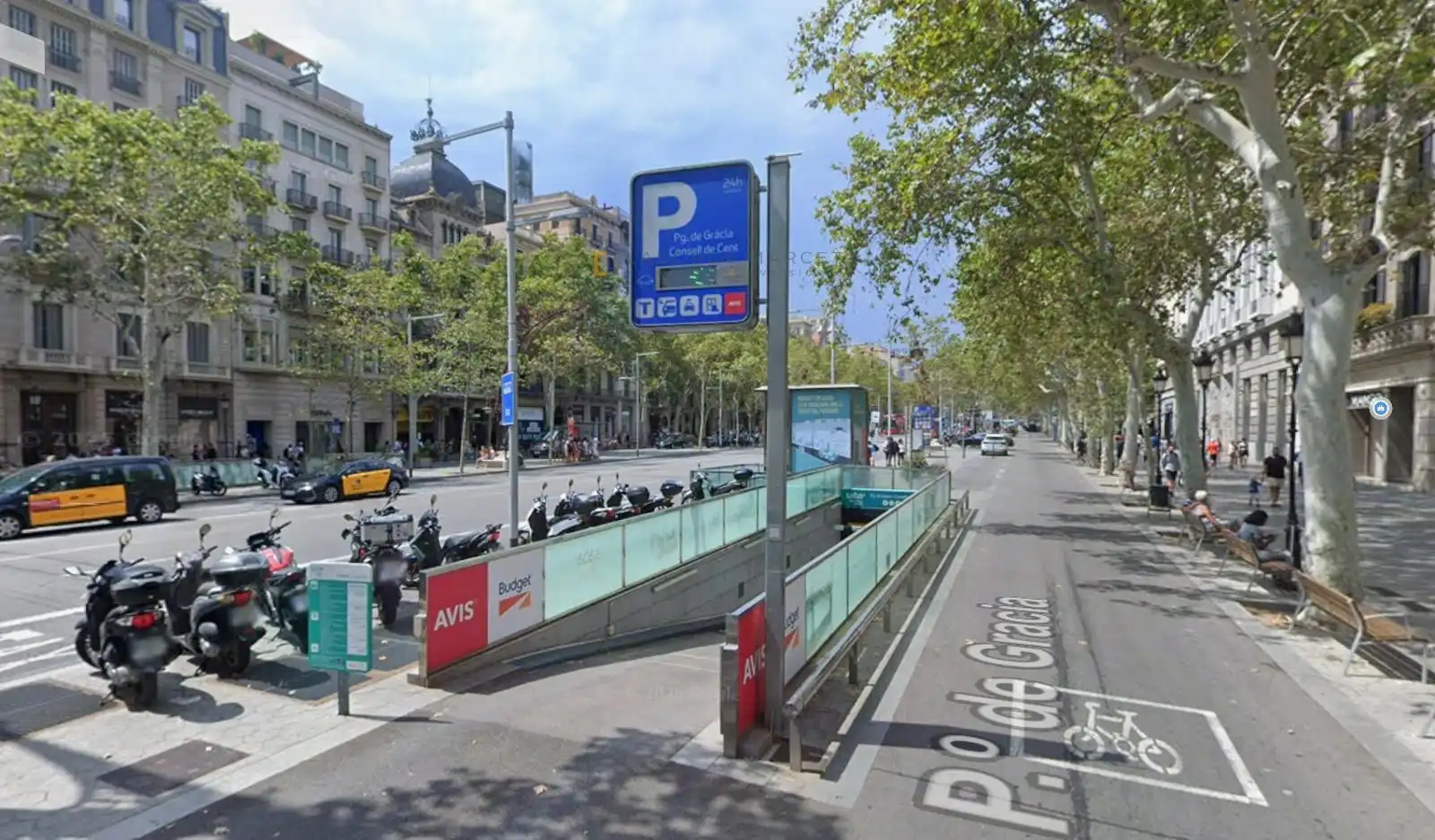 Parkplatz von Wohnung zum Verkauf in Barcelona mit Terrasse