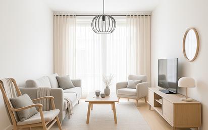 Living room of Planta baja for sale in Cassà de la Selva  with Heating, Parquet flooring and Terrace