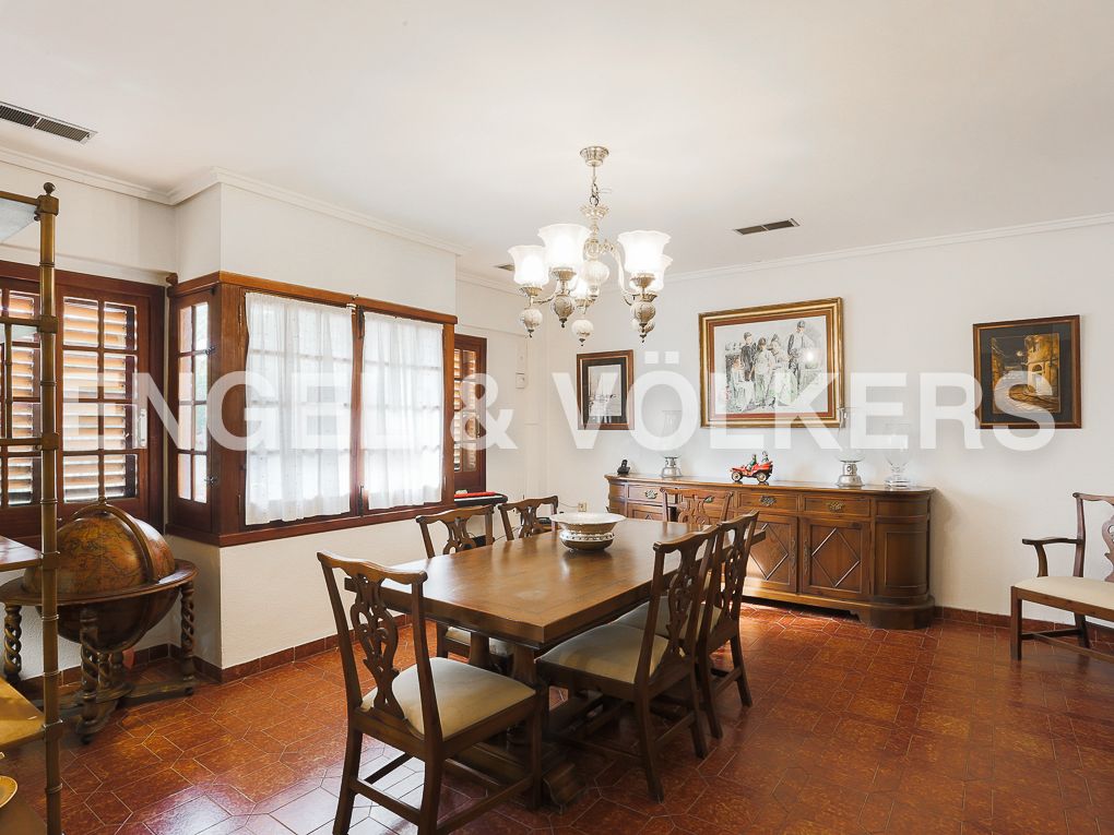 Menjador de Casa o xalet en venda en Náquera amb Aire condicionat, Calefacció i Piscina