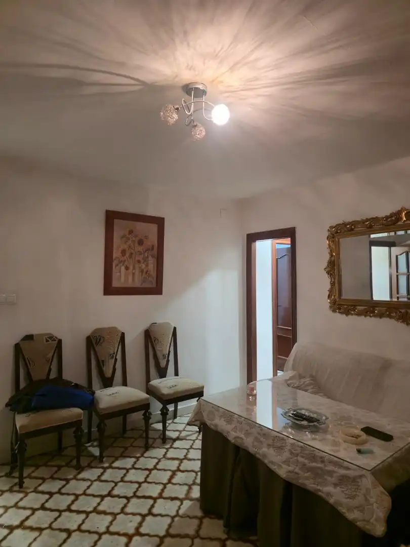 Bedroom of Flat for sale in Granada  with Terrace, Furnished and Balcony